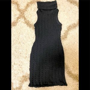 Knit Turtleneck Dress